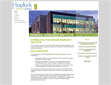 Tablet Screenshot of hopkirk.org.nz